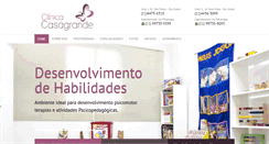 Desktop Screenshot of clinicacasagrande.com
